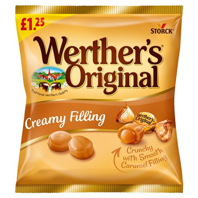 Werthers Creamy Filling Bag 110g £1.25