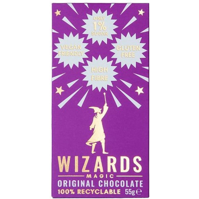 Wizards Magic Original 1% Sugar Chocolate 55g