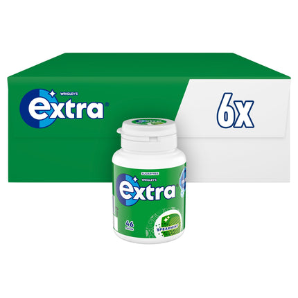 Extra Spearmint Sugarfree Chewing Gum Bottle 46 Pieces