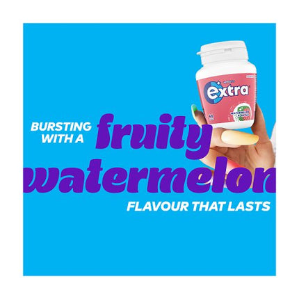 Extra Watermelon Flavour Sugarfree Chewing Gum Bottle 46 pieces
