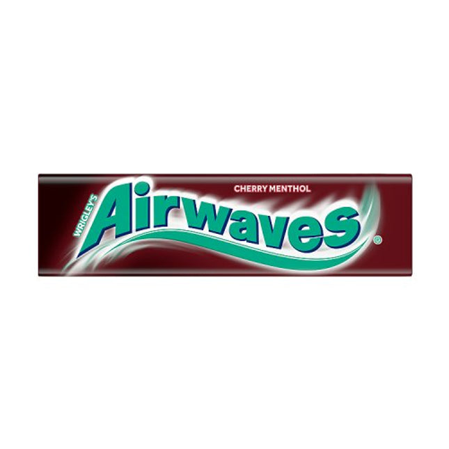 Airwaves Cherry Menthol Flavour Sugarfree Chewing Gum 10 Pieces