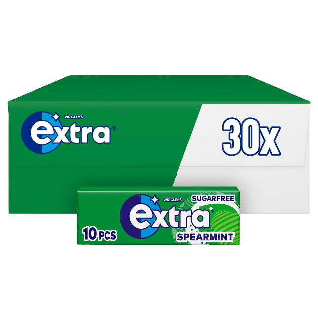 Extra Spearmint Sugarfree Chewing Gum 10 Pieces
