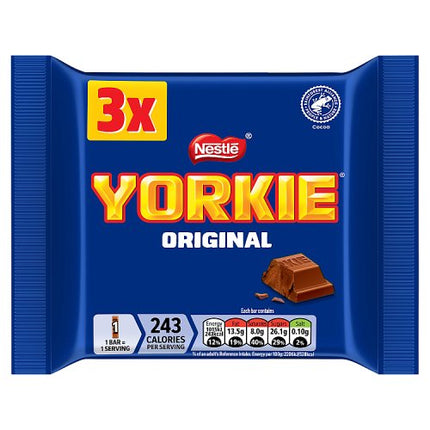 Yorkie Milk Chocolate 3 Pack (3x46g)