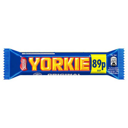 Yorkie Milk Chocolate Bar 46g 89p