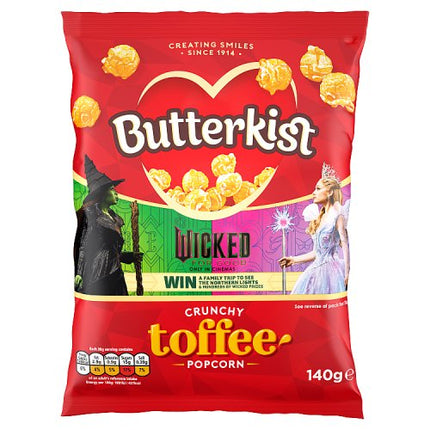Butterkist Crunchy Toffee Popcorn 140g