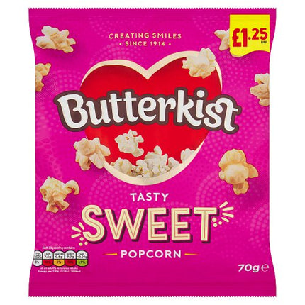 Butterkist Sweet Popcorn 70g £1.25