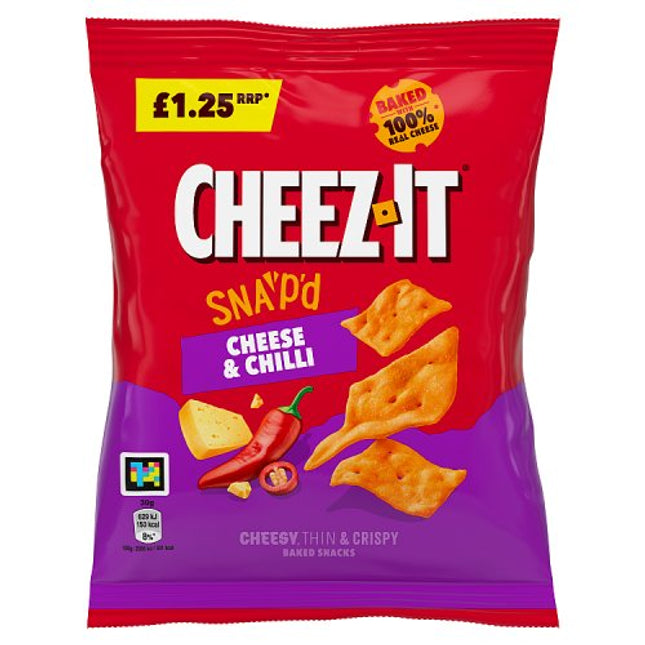 Cheez-It Snap'd Cheese & Chilli 65g £1.25