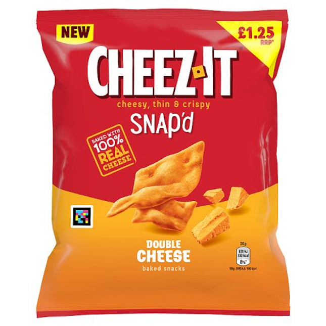 Cheez-It Snap'd Double Cheese 65g £1.25
