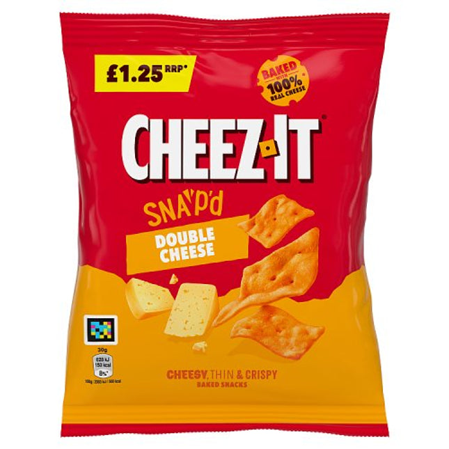 Cheez-It Snap'd Double Cheese 65g £1.25