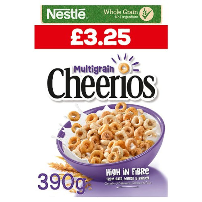 Nestlé Cheerios 390g £3.25