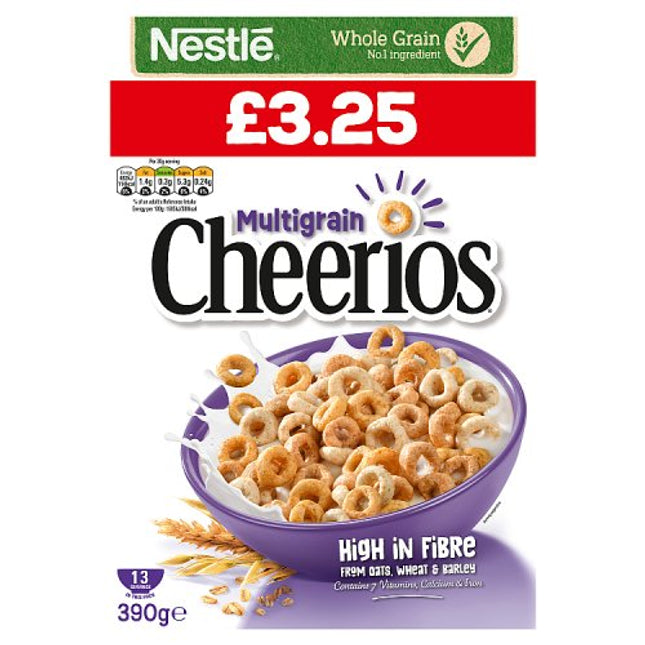 Nestlé Cheerios 390g £3.25