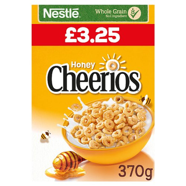 Nestlé Honey Cheerios Cereal 370g £3.25