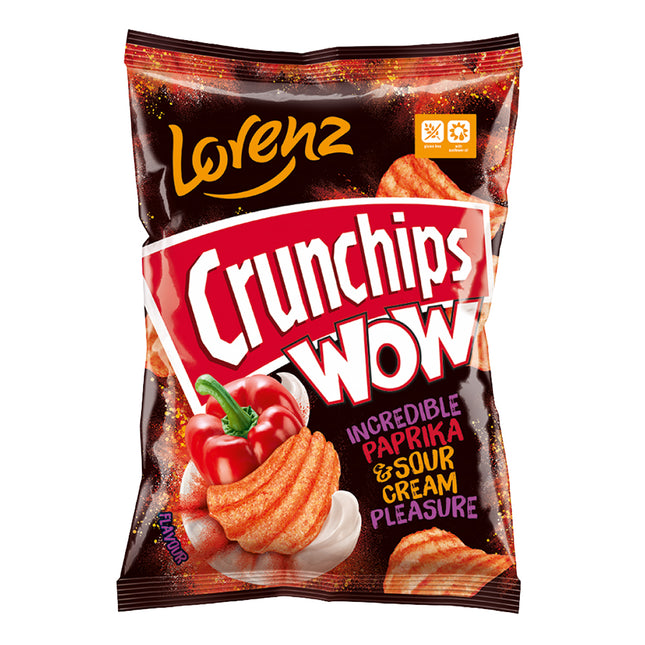 Crunchips Paprika Crisps 80g