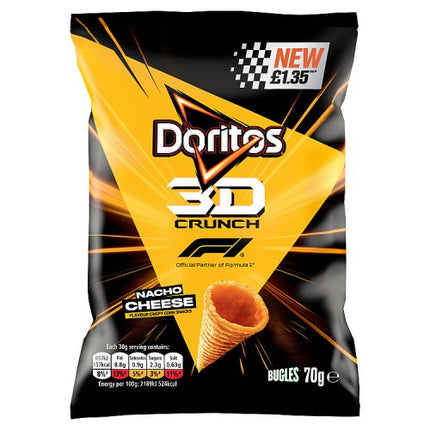 Doritos 3D Nacho Cheese 70g £1.35