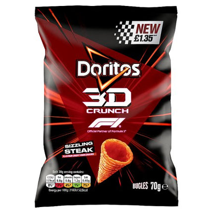 Doritos 3D Steak 70g £1.35