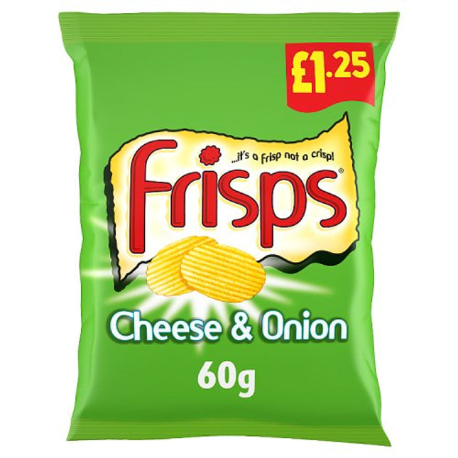 Frisps Cheese & Onion Crisps 60g £1.25