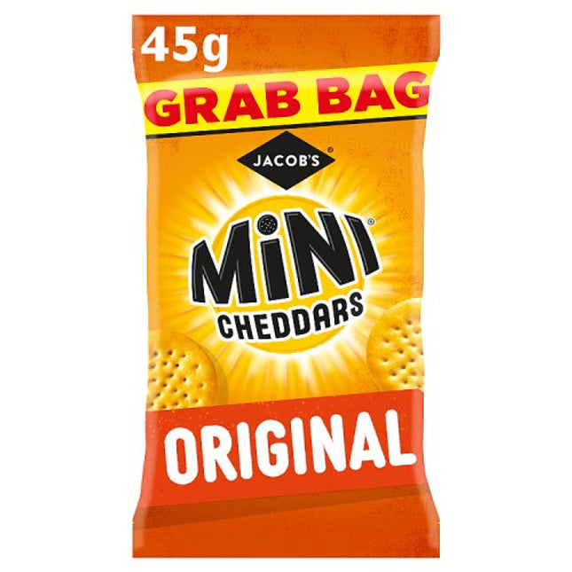 Jacob's Mini Cheddars Original Grab Bag 45g