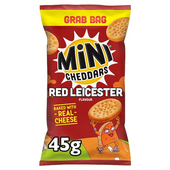 Jacobs Mini Cheddars Red Leicester Grab Bag