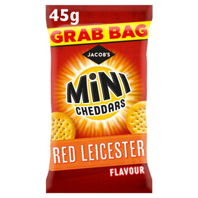 Jacobs Mini Cheddars Red Leicester Grab Bag