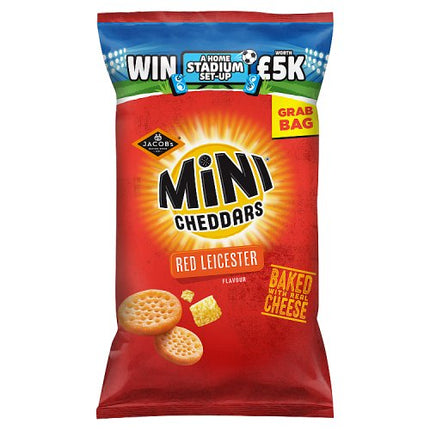 Jacobs Mini Cheddars Red Leicester Grab Bag