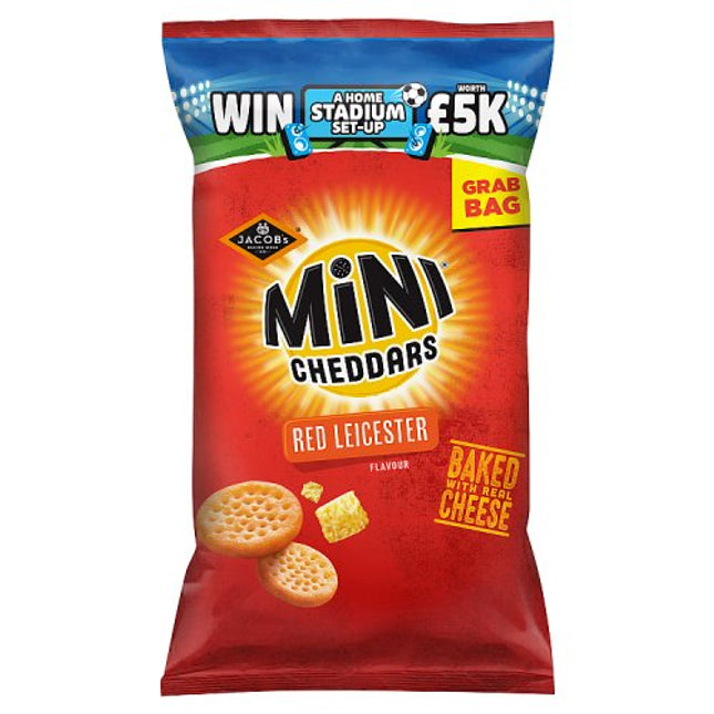 Jacobs Mini Cheddars Red Leicester Grab Bag