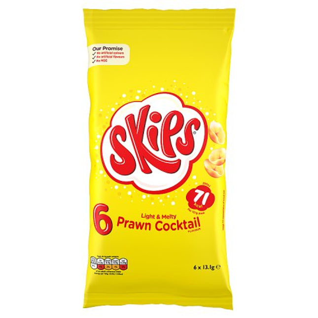 Skips Prawn Cocktail 6x13.1g