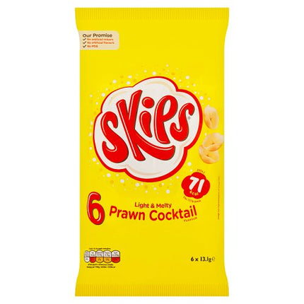 Skips Prawn Cocktail 6x13.1g