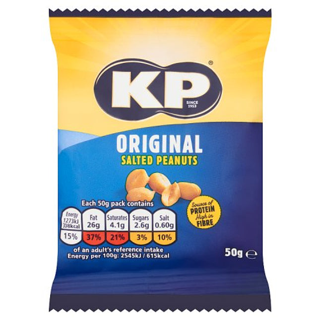 KP Original Nuts Pubcard 7x21x50g