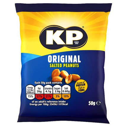 KP Original Nuts Pubcard 7x21x50g