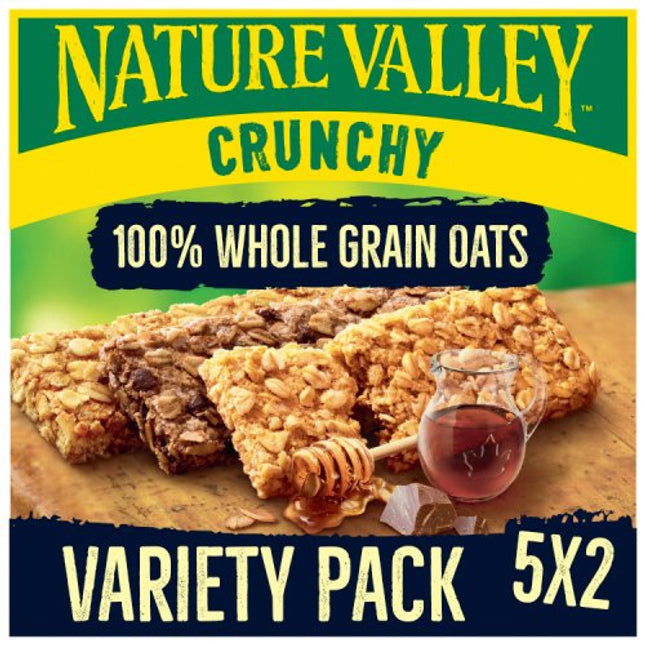 Nature Valley Crunchy Variety Pack Cereal Bars 5x42g (210g)