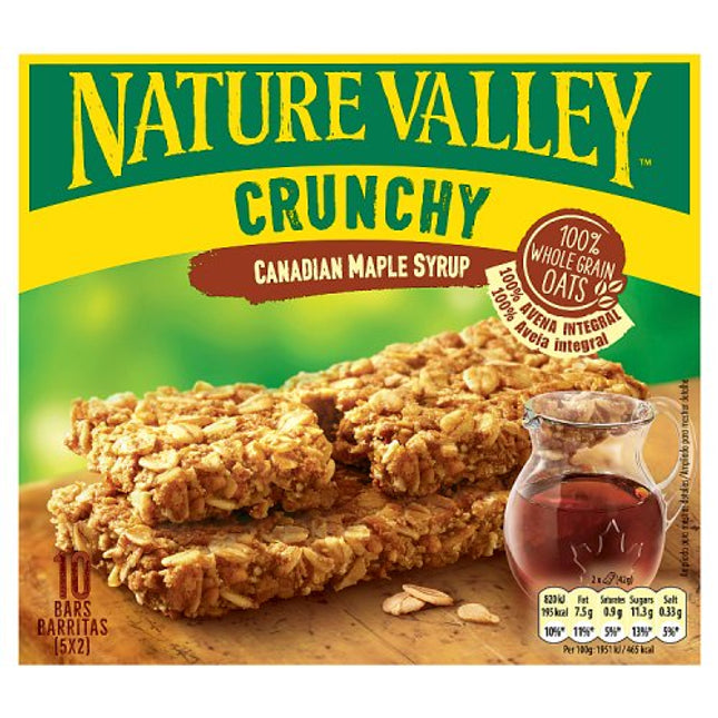 Nature Valley Crunch Maple Syrup Cereal Bars 5x42g (210g)