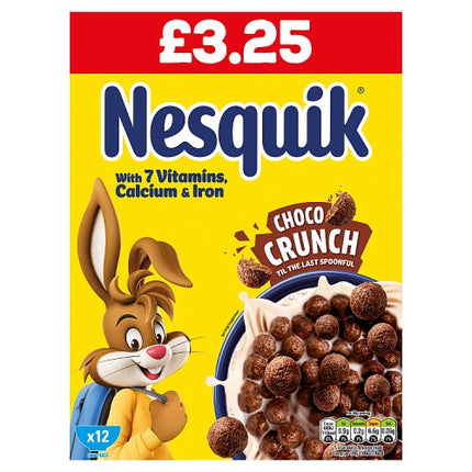 Nestlé Nesquik Breakfast Cereal 375g £3.25