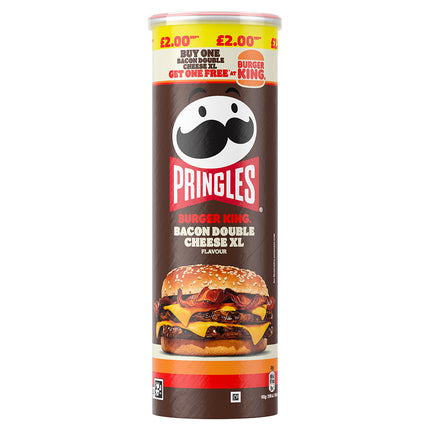Pringles Burger King Bacon Double Cheese XL 165g £2