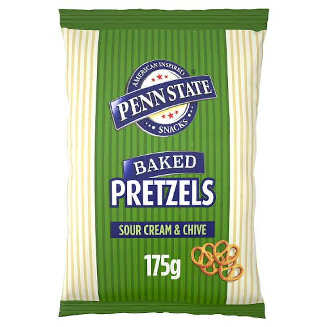 Penn State Sour Cream & Chive Pretzels 175g