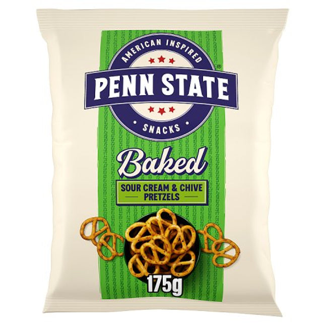 Penn State Sour Cream & Chive Pretzels 175g