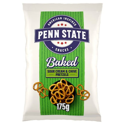 Penn State Sour Cream & Chive Pretzels 175g