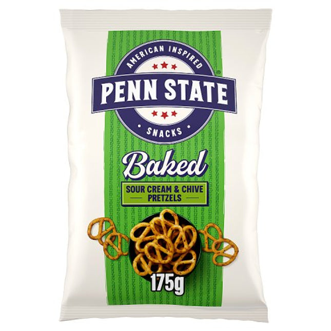 Penn State Sour Cream & Chive Pretzels 175g