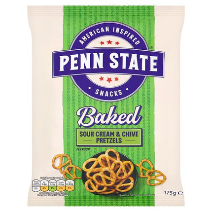 Penn State Sour Cream & Chive Pretzels 175g