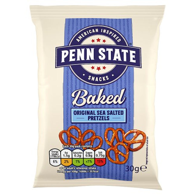 Penn State Sea Salted Pretzels 30g