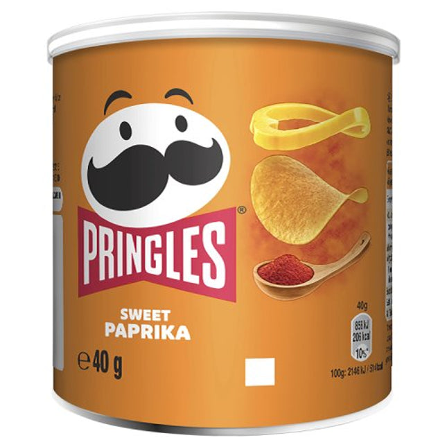 Pringles Paprika Crisps, 40g