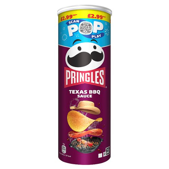 Pringles Texas BBQ 165g £2.99