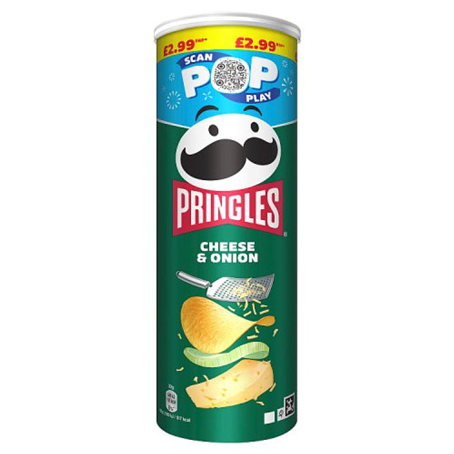 Pringles Cheese & Onion 165g £2.99