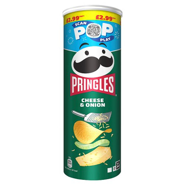 Pringles Cheese & Onion 165g £2.99