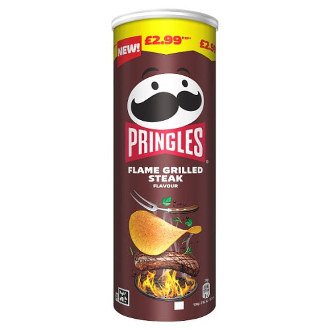 Pringles Flame Grilled Steak 165g £2.99