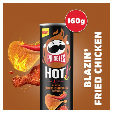 Pringles Hot Blazin Fried Chicken 160g £2.75