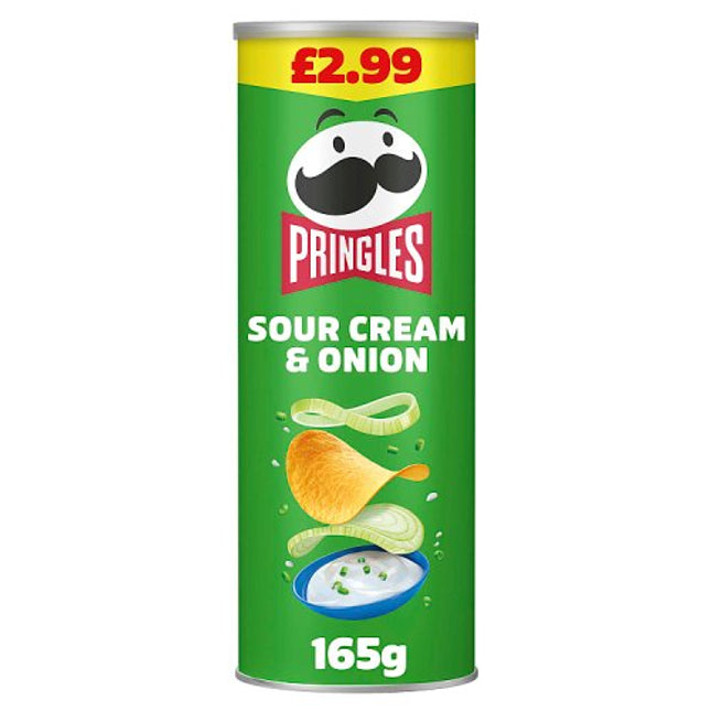 Pringles Sour Cream & Onion 165g £2.99