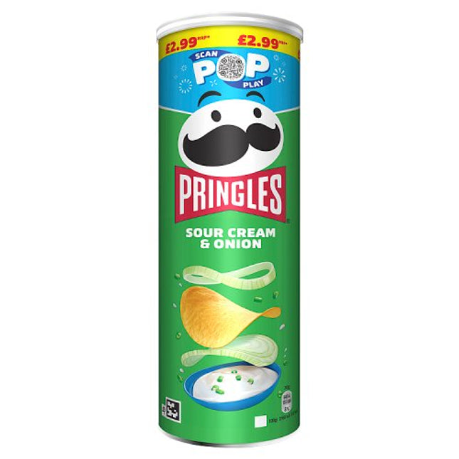 Pringles Sour Cream & Onion 165g £2.99