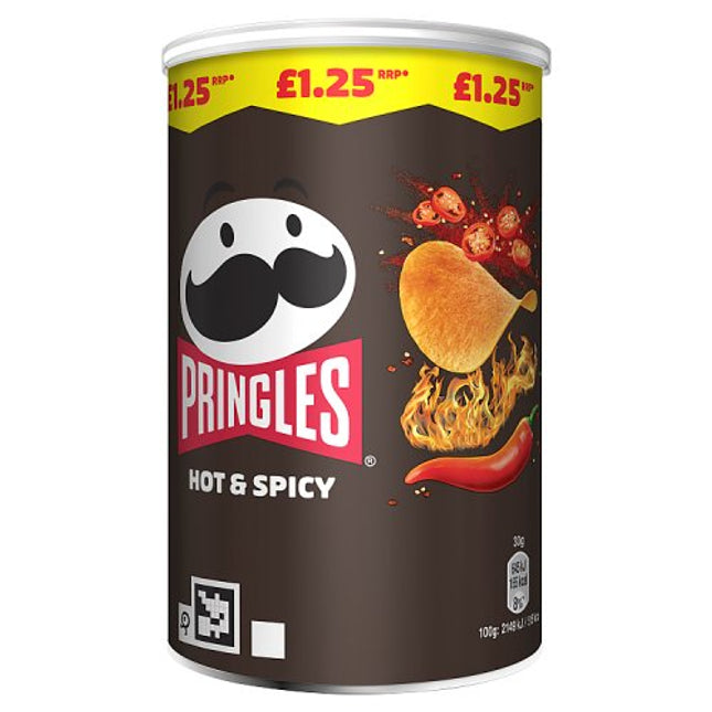 Pringles Hot & Spicy 12 x 70g £1.25