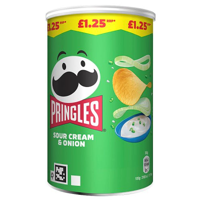 Pringles Sour Cream & Onion 12 x 70g £1.25