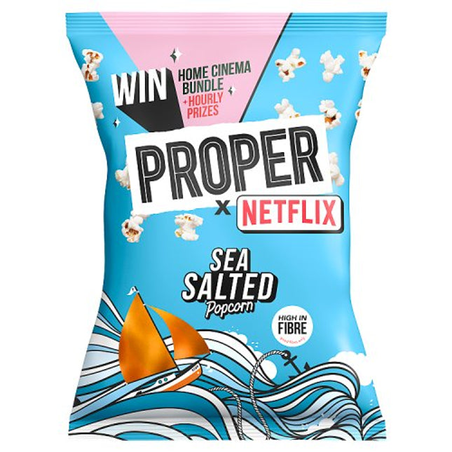 Propercorn Lightly Sea Salted Popcorn 70g